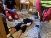 Boy, 12, impaled on door handle during game of tag
