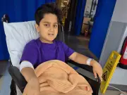 Boy, 9, saved by Liverpool team says: 'I thought I was going to die'