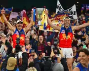 Brisbane Lions seal third-straight AFL premiership with stunning MCG comeback