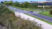 Car stopped after wrong-way A1 drive at notorious Northumberland junction