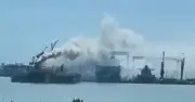 Cargo ship fire in China kills 20, leaves 5 missing