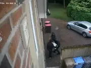 CCTV shows shameless burglary gang members raiding family homes