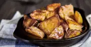Chef's ghee trick for crunchier roast potatoes without oil