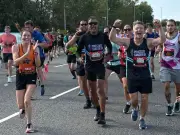 Chris Kamara emotional after Great North Run with Ben Shephard