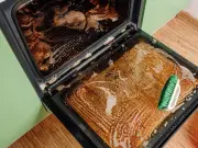 Cleaning guru reveals 1 item to banish baked-on oven grease