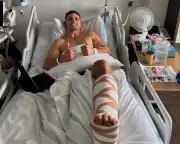 Cleary tells fans 'I'll be back' after ankle surgery
