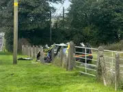 Co Antrim crash: 3 in hospital including 2 officers after police car collision