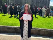 Coatbridge graduate completes town planning degree with Persimmon support