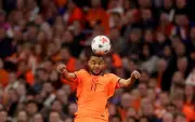 Cody Gakpo forced off injured in Netherlands' Nations League clash