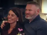 Coleen and Wayne Rooney recreate Dirty Dancing lift at 40th party