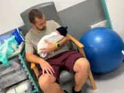 Dad delivers second daughter at home four years after first