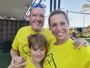 Dad told balding was alopecia had brain tumour growing for 8 years