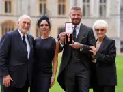 David Beckham's down-to-earth visit to his favourite pie and mash shop