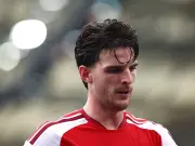 Declan Rice escapes red card for late kick in Arsenal defeat