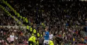 Derby vs Birmingham halted as Henrik Meister stretchered off