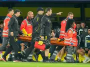 Dortmund's Karetsas Hospitalised After Circulation Issue in UCL Clash