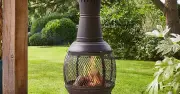 Dunelm Steel Chimenea firepit drops to £80 for autumn garden warmth