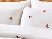 Dusk Cherry Duvet Set Reduced to £33 Delights Shoppers