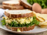 Egg mayo tastier with Greek yoghurt instead of mayonnaise