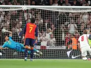England lose 3-2 to Spain after Kane penalty miss in Nations League opener
