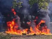 F-16 fighter jet crashes in Michigan during training, pilot stable