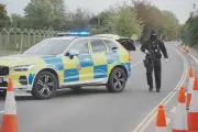 Five held under anti-terror laws after vans stopped near RAF Fairford