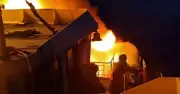 Five killed and 87 missing as ferry catches fire in Philippines