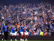 Four arrested during Old Firm clash at Ibrox as police officer assaulted