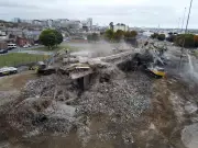 Gateshead flyover demolition complete as 'new era' begins
