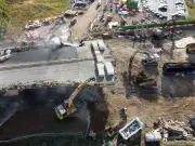 Gateshead flyover demolition nears completion with October target