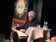 Gavin and Stacey star Larry Lamb spends four days at Ayrshire festival