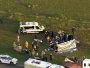 Girl, 7, and boy, 11, die in Melbourne car roll crash