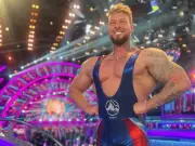 Gladiators star Giant accuses Holly Willoughby's husband of double standards
