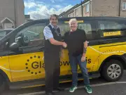 Glasgow dad saved by taxi driver after cardiac arrest in cab