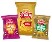 Golden Wonder unveils festive trio for Christmas 2026
