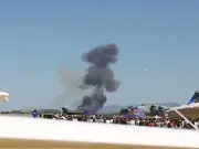 Greek F-4 Phantom crashes during air show near Athens