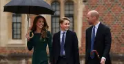 Harry and Meghan 'overshadow' Prince George's first day at Eton