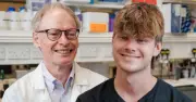 Heart attack survivor meets scientist racing to cure his condition