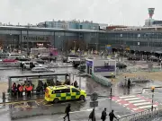 Heathrow passengers 'vomited blood' after tear gas sprayed near Caffè Nero