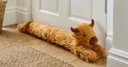 Highland cow draught excluder praised by Dunelm shoppers as 'fun and attractive'
