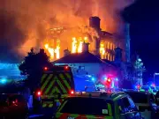 Historic Dalton Mills in Keighley hit by large fire