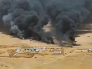 Houthis attack Saudi air base and oil facilities in overnight strike