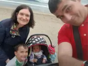 Husband of mum who died from sepsis shares heartbreak and new life