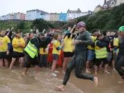 Ironman Wales 2026: 3,000 athletes brave rain in Tenby