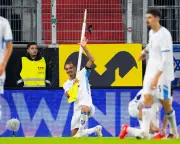 Israel's Abu Farchi sent off for corner flag celebration in Nations League defeat