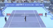 Japan Open suspended for over two hours as rain halts play in Tokyo