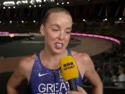Keely Hodgkinson reveals torn hamstring after World Athletics silver