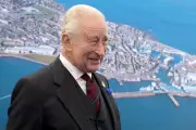 King praises renewables workers on Aberdeenshire port visit