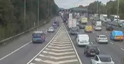 M1 crash near Leicester causes 60-minute delays, traffic held