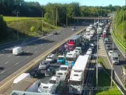 M6 live: Three lanes closed after crash causing queues